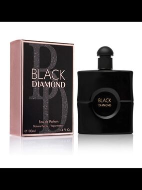 Black Diamond Black and Rose Gold Fragrance Set